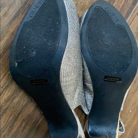 GUESS Peep-toe Slingback Heels - Picture 4 of 5